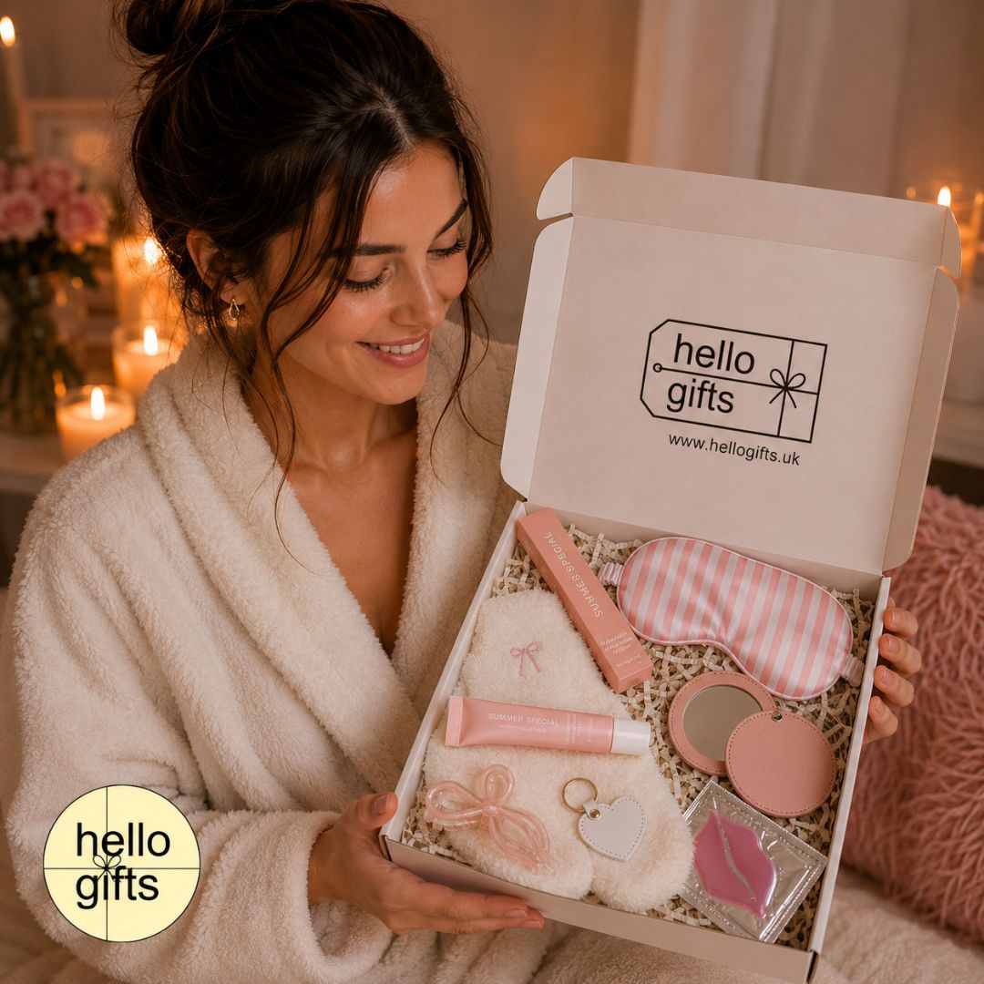 Birthday Pamper Gift Box For Her – Self Care Gift Set With Beauty Treats