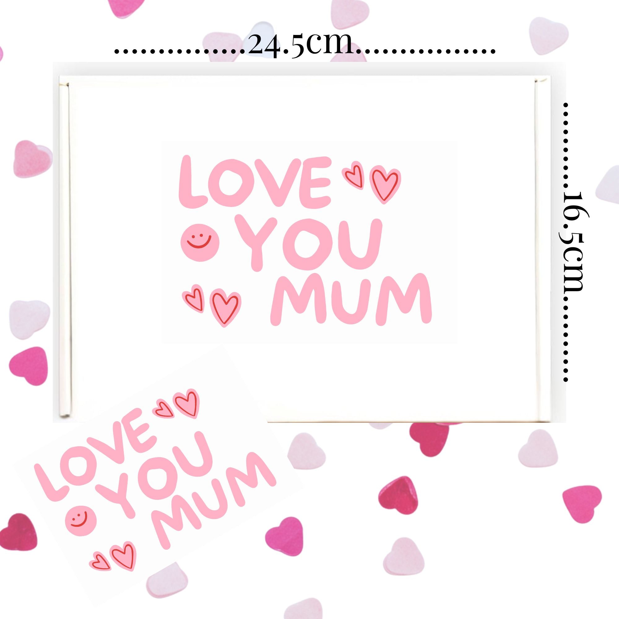 Love You Mum Chocolate Letterbox Gift Box