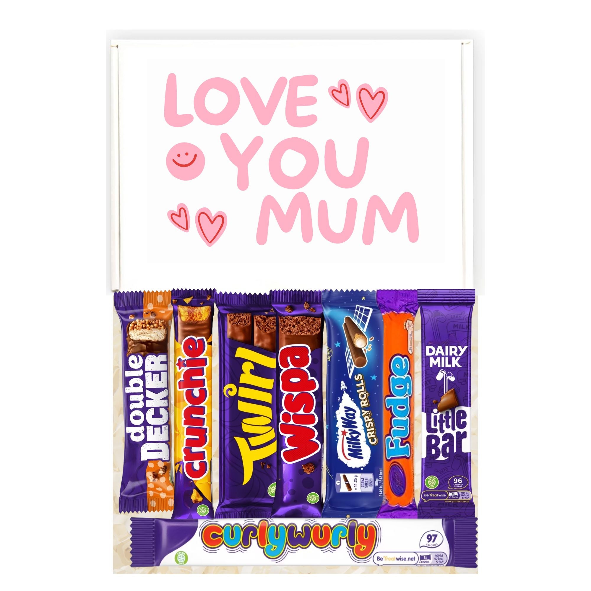 Love You Mum Chocolate Letterbox Gift Box