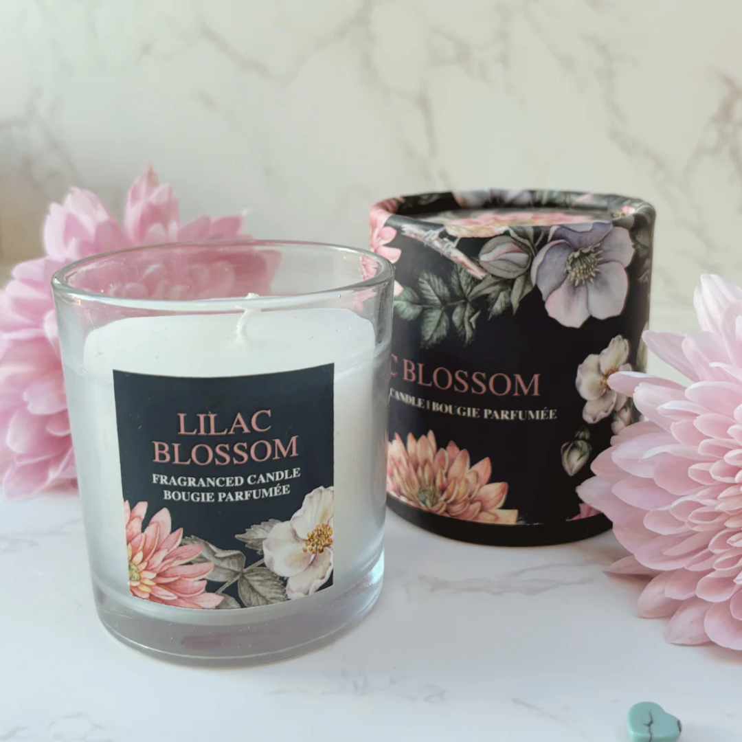 Lilac Blossom Scented Candle