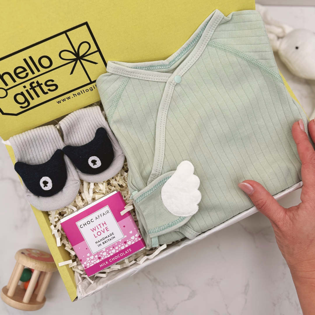 New Baby Gift - The Baby Bear Letterbox Gift Set