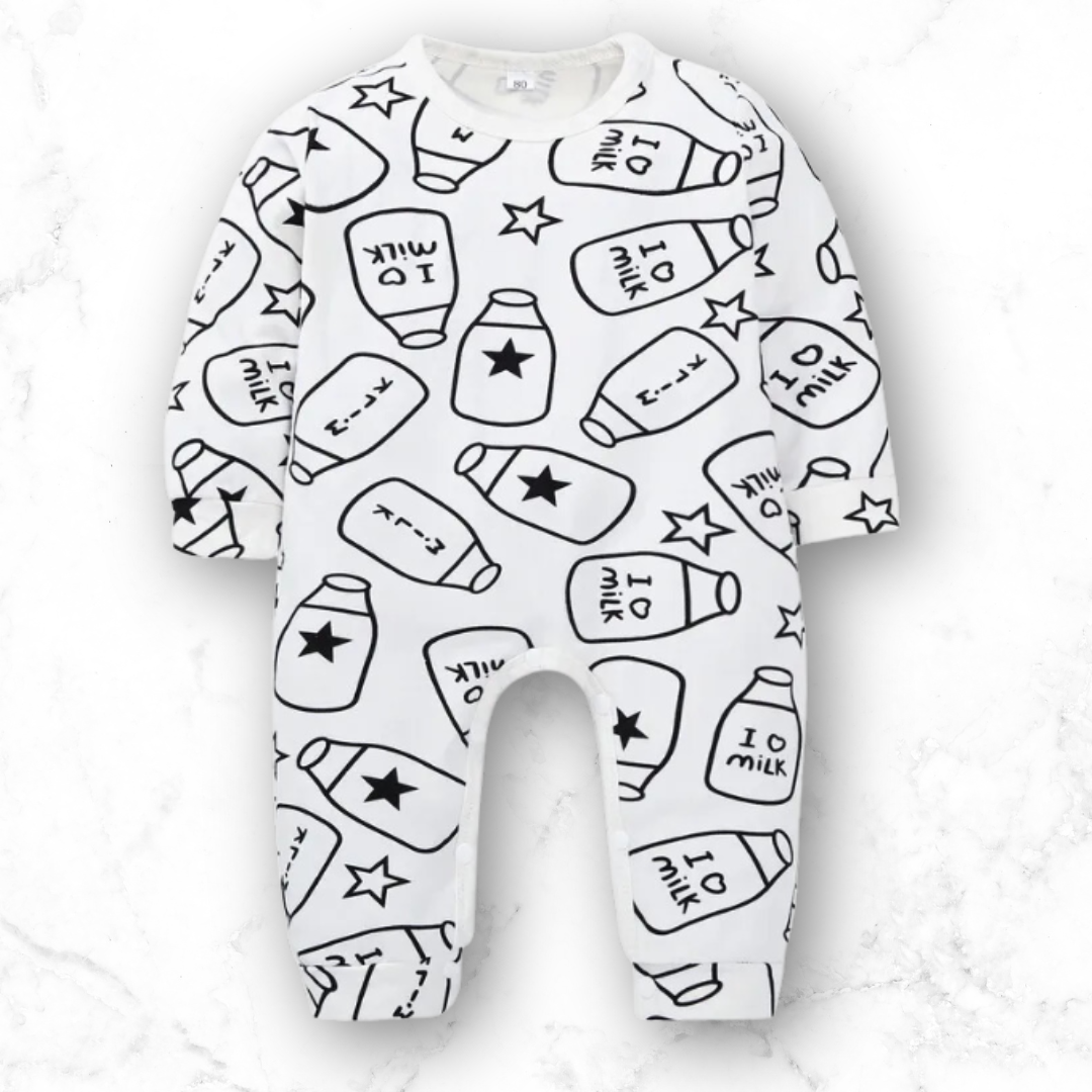 New Baby Gift - I Love Milk Letterbox Gift Set