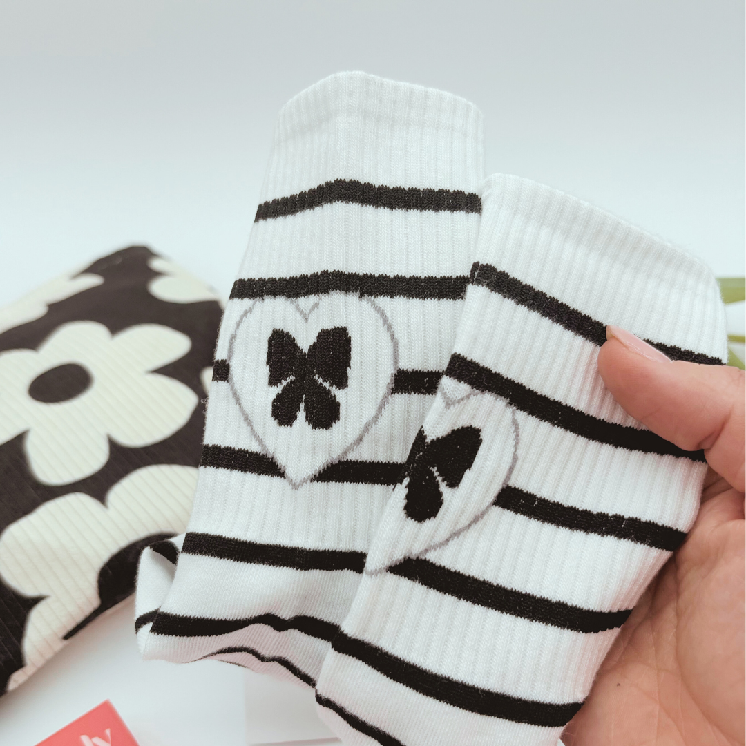 The Happy Birthday Gift Set For Her – Black And White Edition