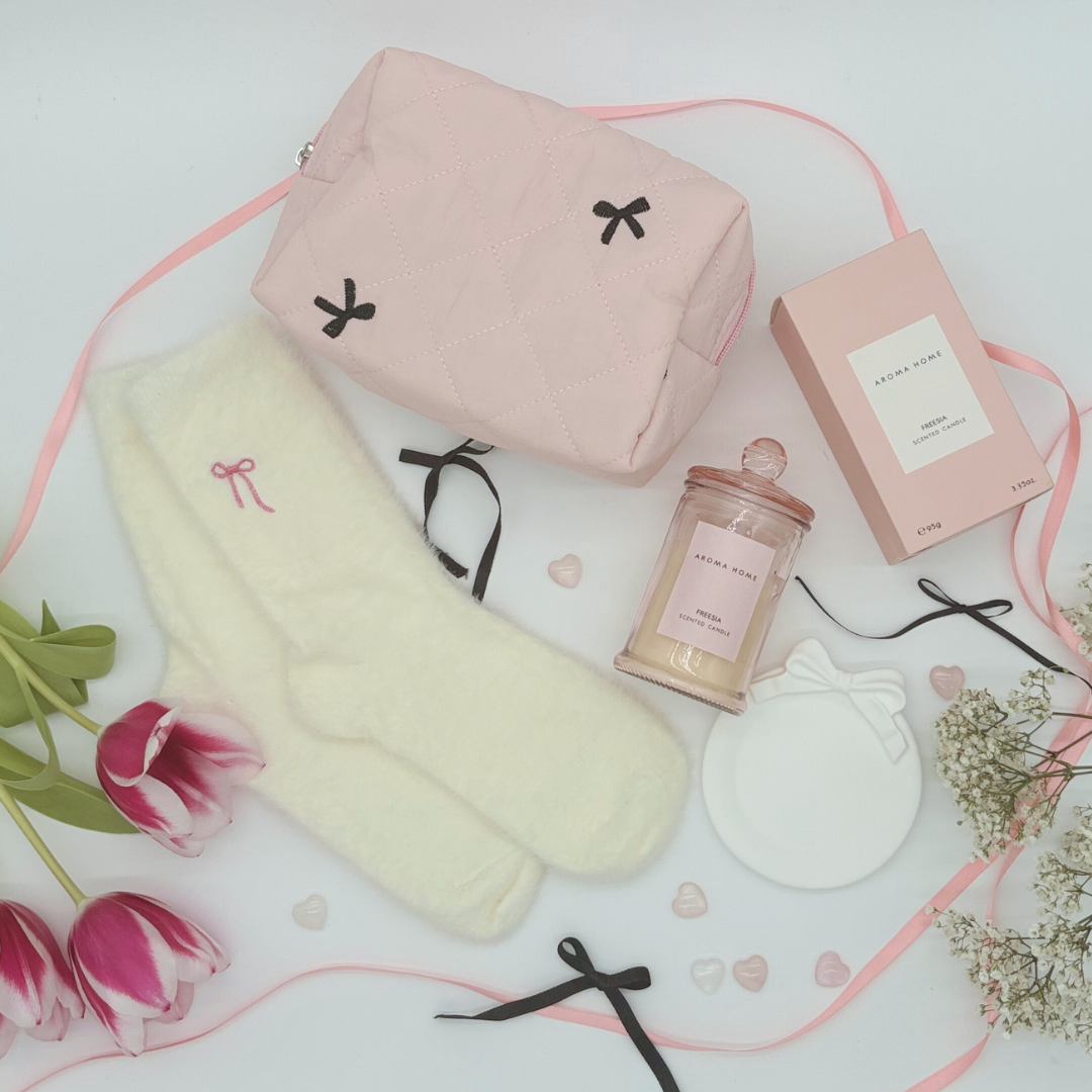 Pretty in Pink Giftbox - A Pamper Box Ideal for Birthdays, Thank You, or as a Gift for Her