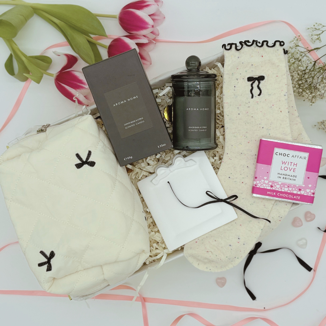 Luxury Cream Bow Gift Set – Birthday, Bridesmaid Or Thank You Gift For Her