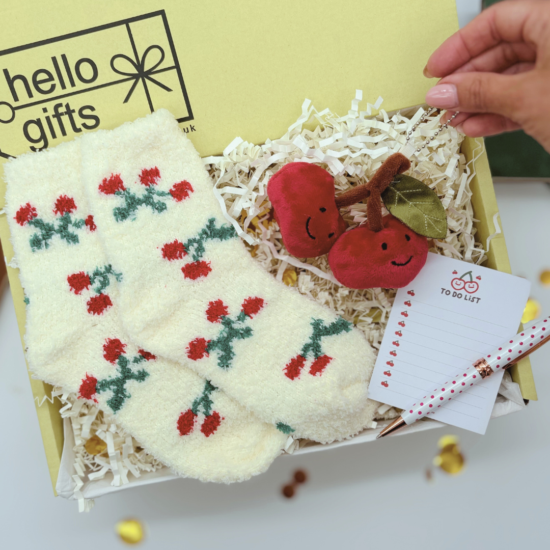 Cherry Joy Gift Box – Cute Summer Treats for Teens, Tweens & Her