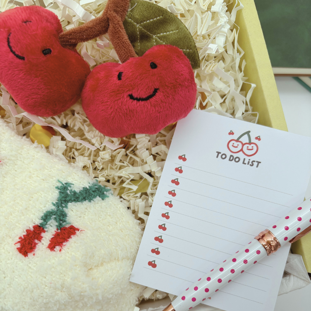 Cherry Joy Gift Box – Cute Summer Treats for Teens, Tweens & Her