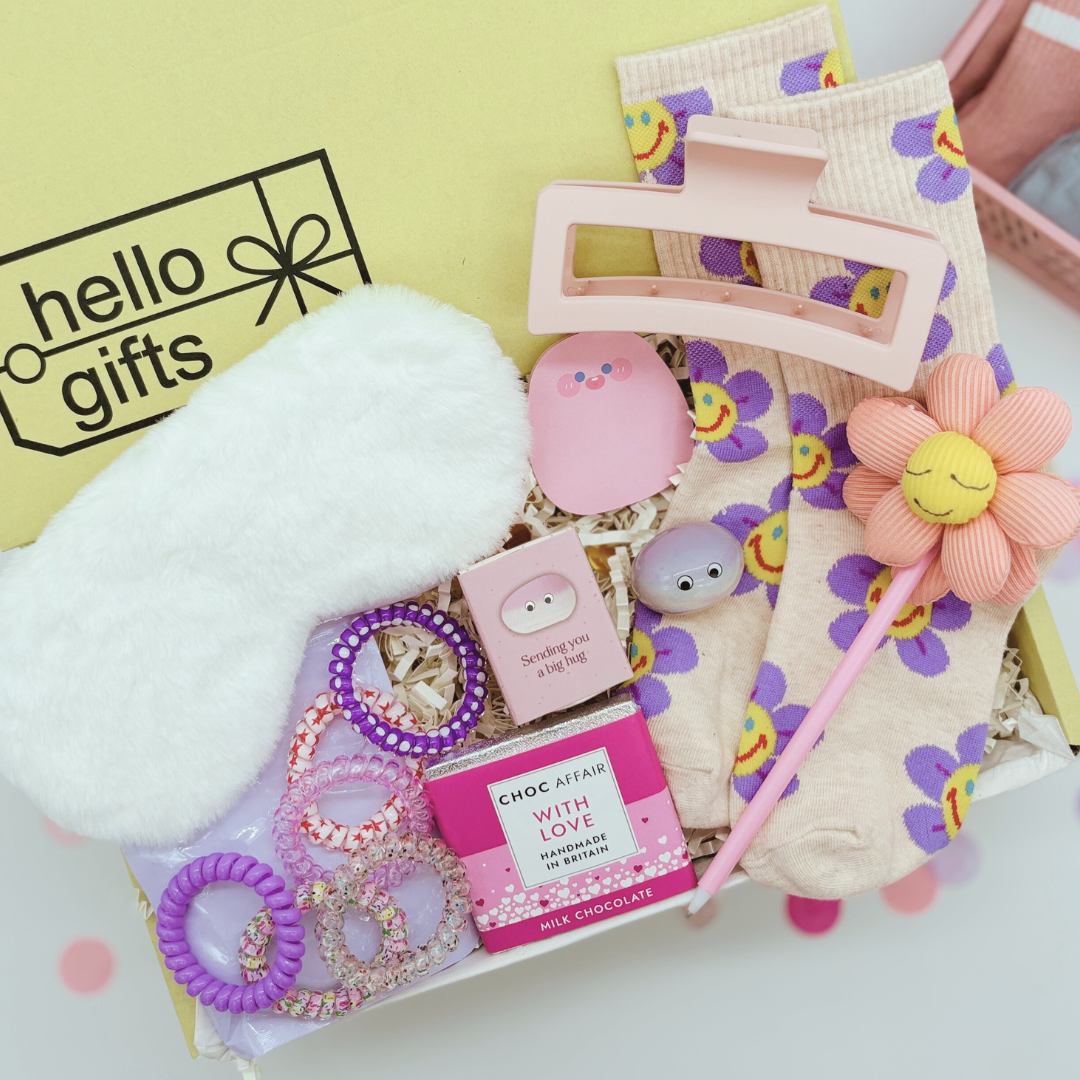 Hug in a Box – Cheerful Gift for Teens. Perfect for Exam Season