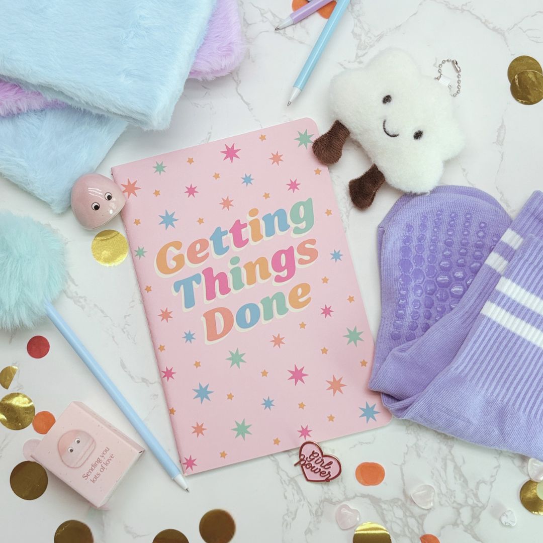 Good Luck Exam Gift Box for Teens – Positivity Study Care Package With Notebook & Socks