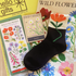 Gift for gardeners, wild flowers notebook, tea towel, planting seeds and flower socks.