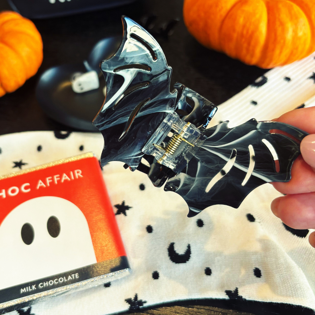 Halloween Boo Box – Six Spooky Accessories & Ghost Chocolate Gift for Teens & Tweens LIMITED EDITION