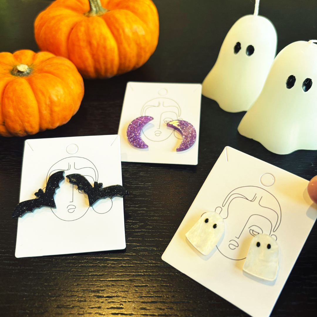 Halloween Boo Box – Six Spooky Accessories & Ghost Chocolate Gift for Teens & Tweens LIMITED EDITION