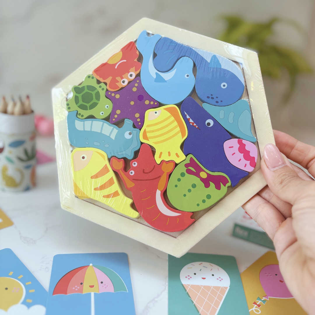 Children’s Gift Box – Wooden Toys And Natural Learning Inspired Games