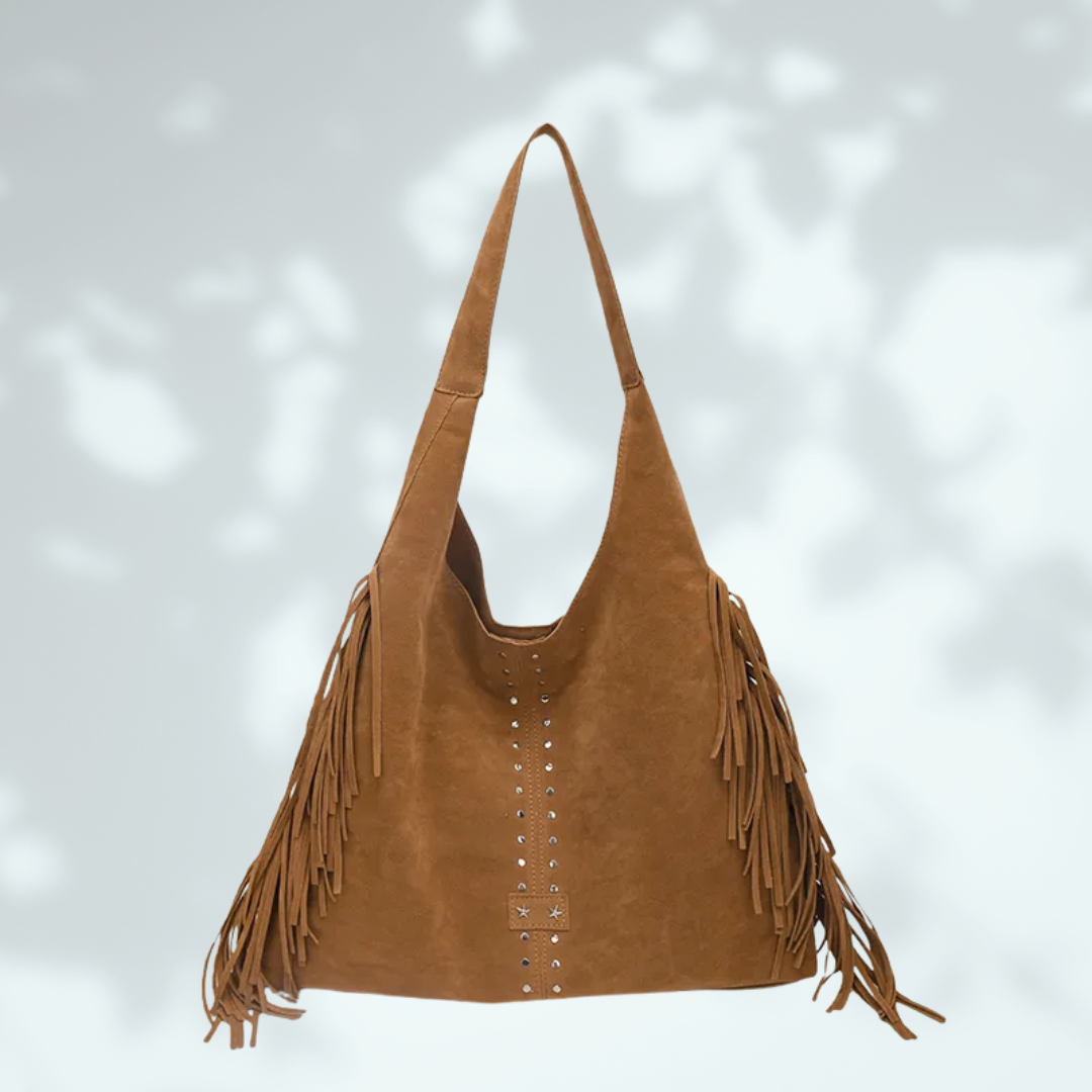 Tassel Shoulder Tote Bag - 3 colours, Tan, Coffee and Black