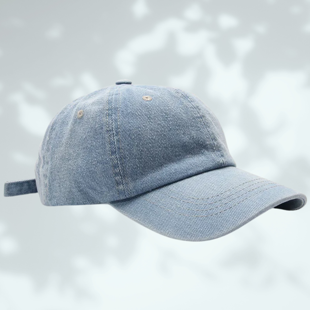 Denim Peaked Cap -3 colours