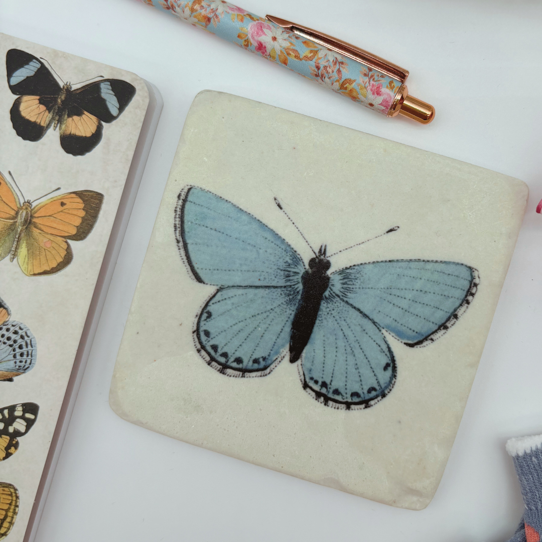 Vintage Floral & Butterflies Gift Set – Elegant Nature-Inspired Gift