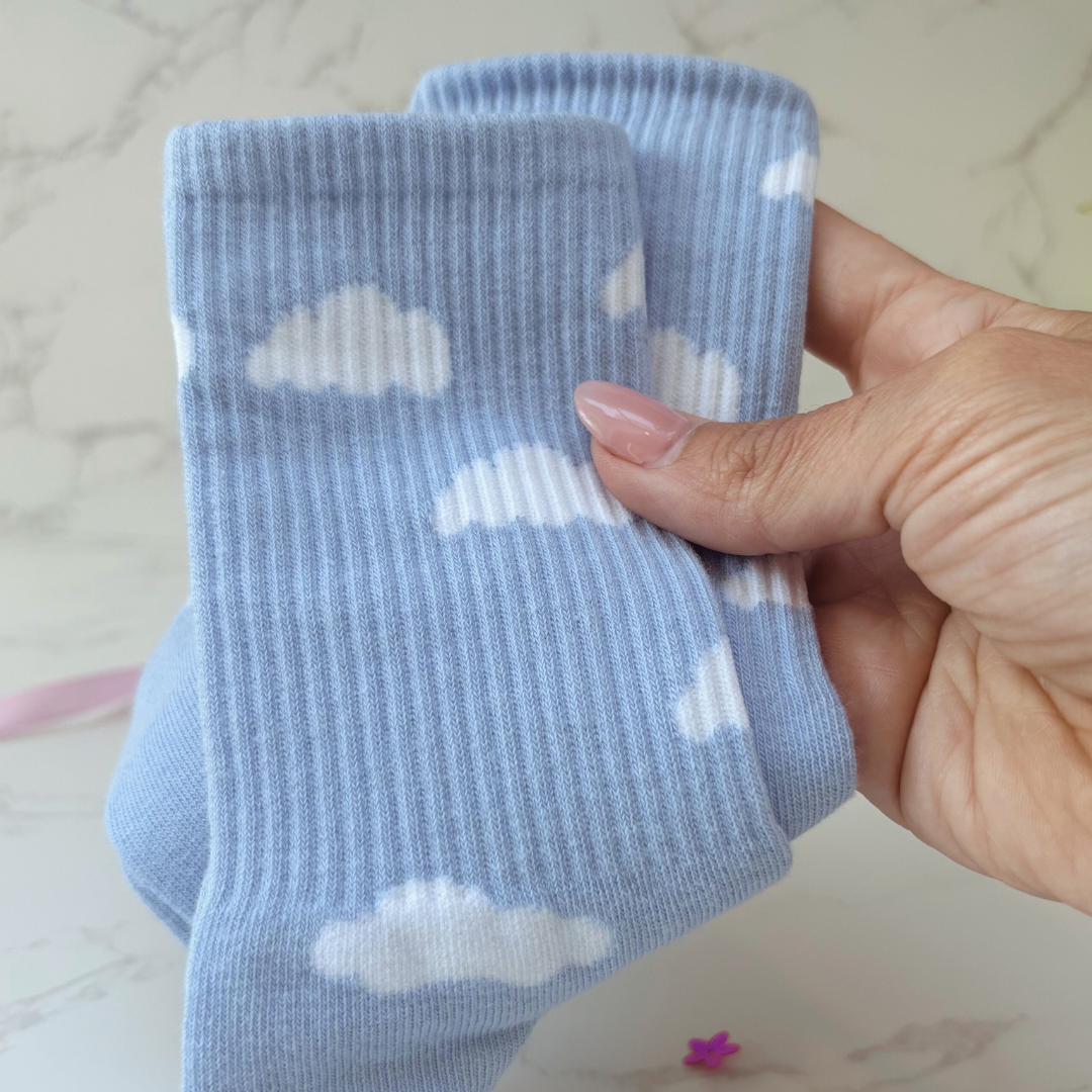 Gift Box For Girls – Fluffy Notebook And Self Care Treats – Blue Edition
