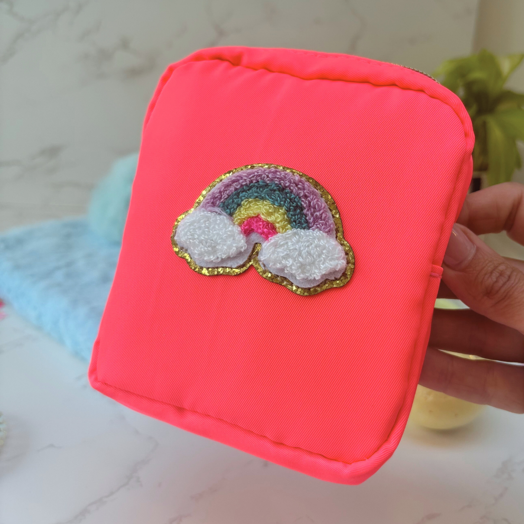 Gift Box For Girls – Fluffy Notebook And Self Care Treats – Blue Edition