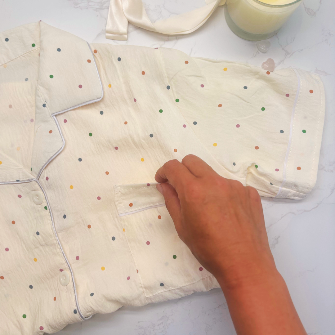 Spotty Pyjamas & Eye Mask Christmas Gift Box – PJs for Her, Teen, Sister, Daughter