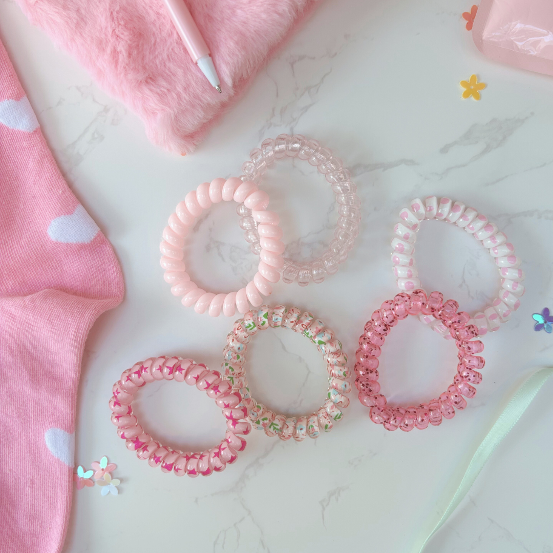 Gift Box For Girls – Fluffy Notebook And Self Care Treats – Pink Edition