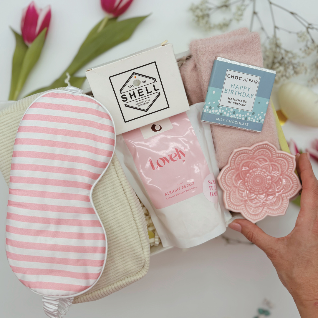 Pretty in Pink Luxury Night In Gift Box Set