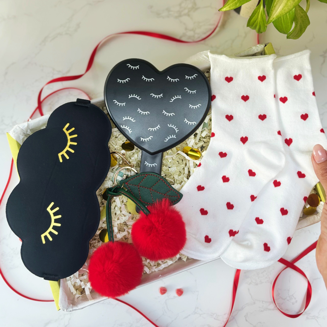 Cherry And Heart Trend Edit – Gift Box For Girls And Teens, Ideal For Birthdays Or Any Occasion