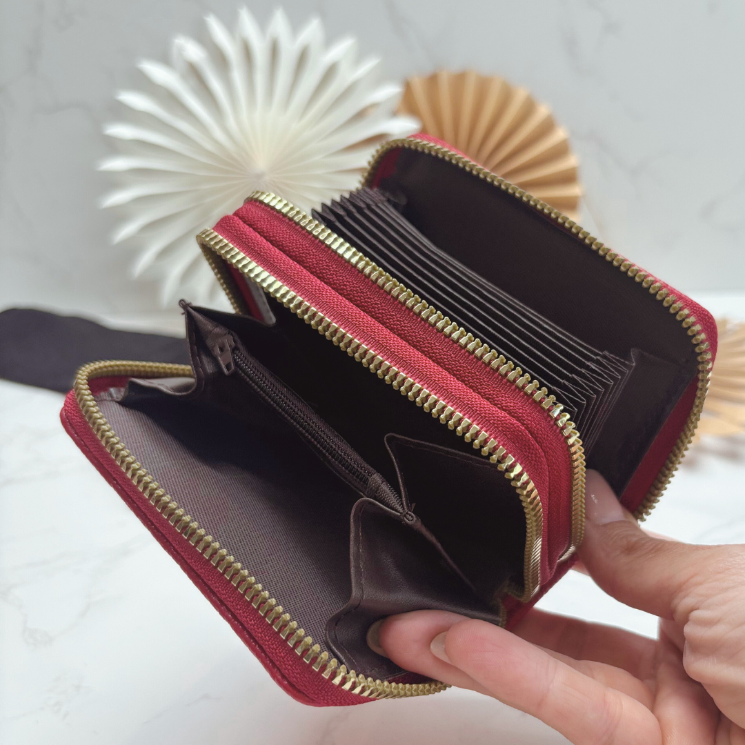 Red Purse, Snowflake Socks & Chocolate Christmas Gift Box for Her (Optional Candle)