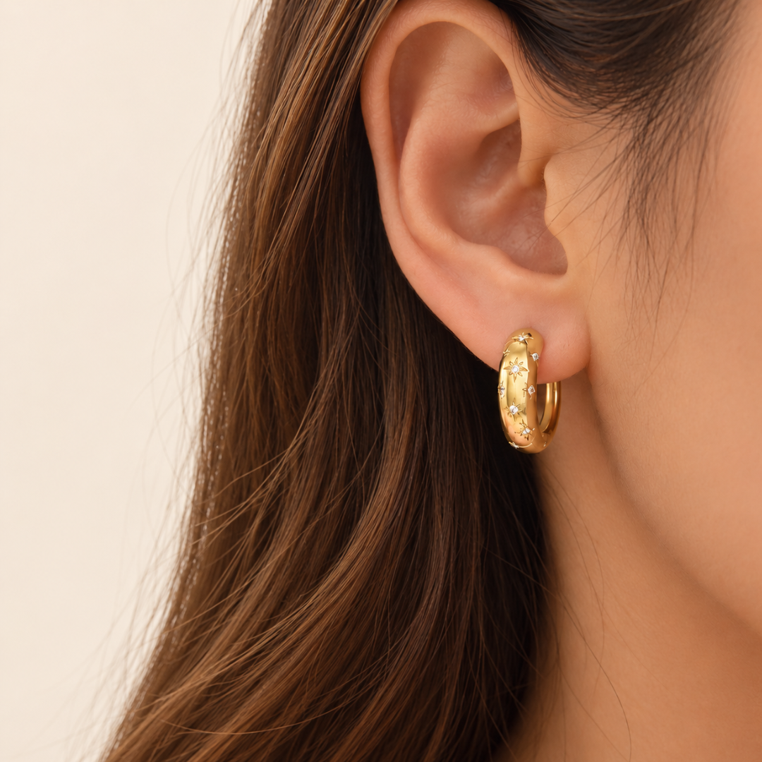 A close-up of a woman&