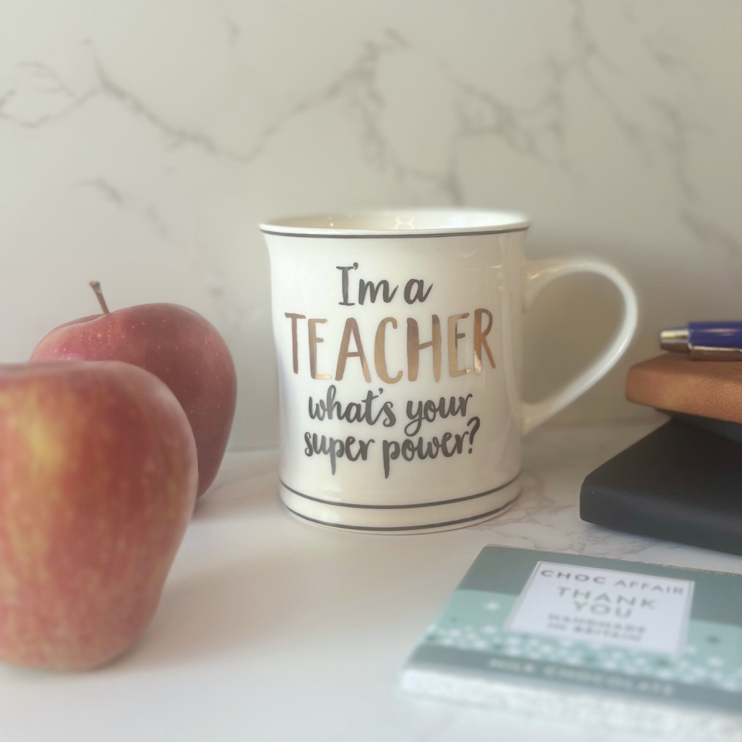 Teacher Mug Gift – I’m A Teacher What’s Your Superpower