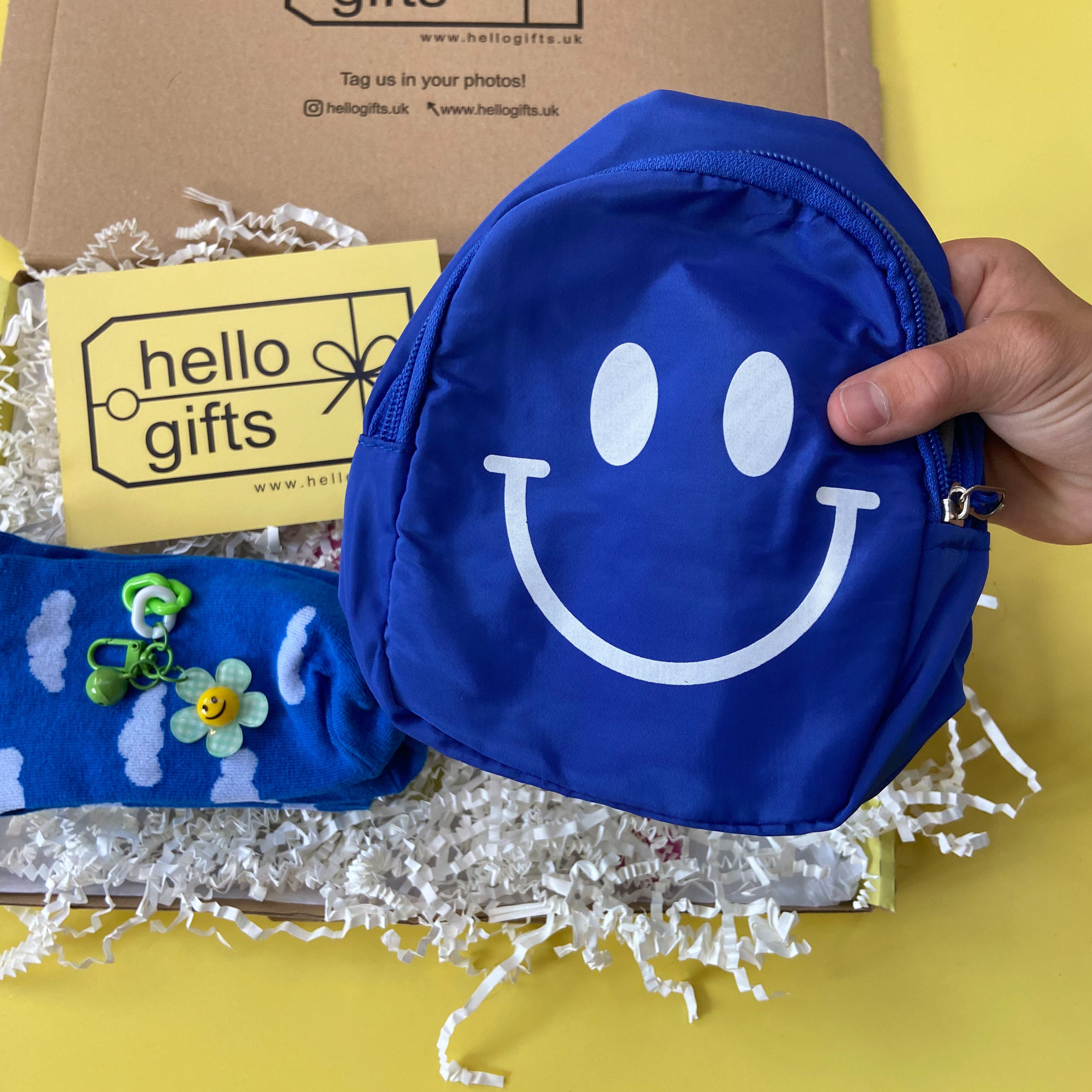 The Smile Letterbox - Blue