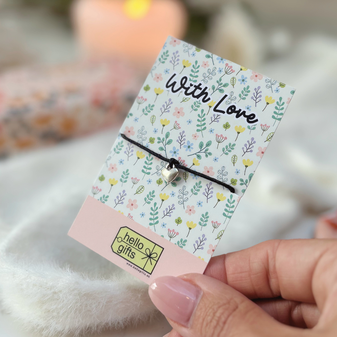 NEW With Love – A Cosy Gift Box For Her – Socks, Soap, Lip Balm And Bracelet Gift Set – Ideal For Birthday, Thanks Or Just Because