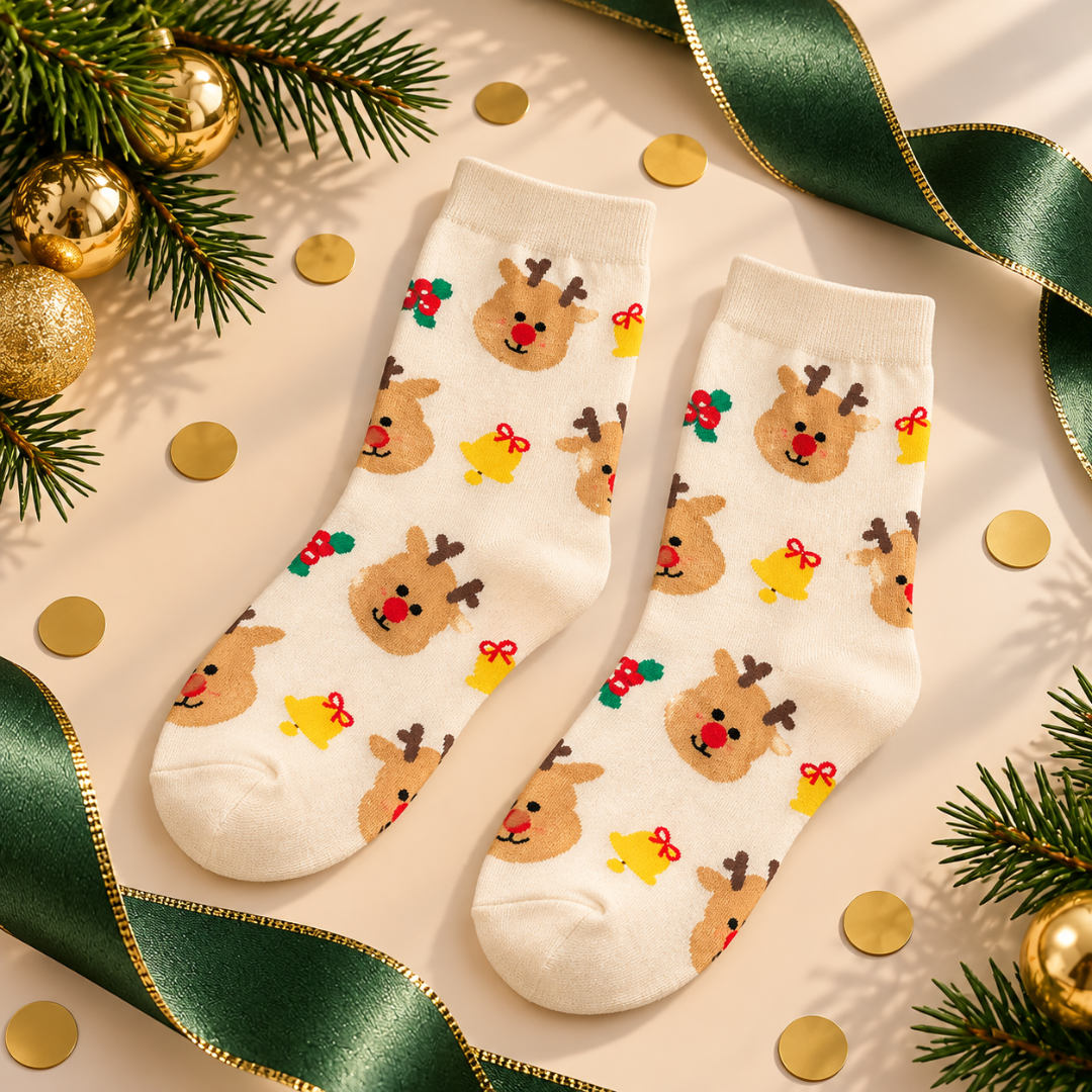 reindeer socks