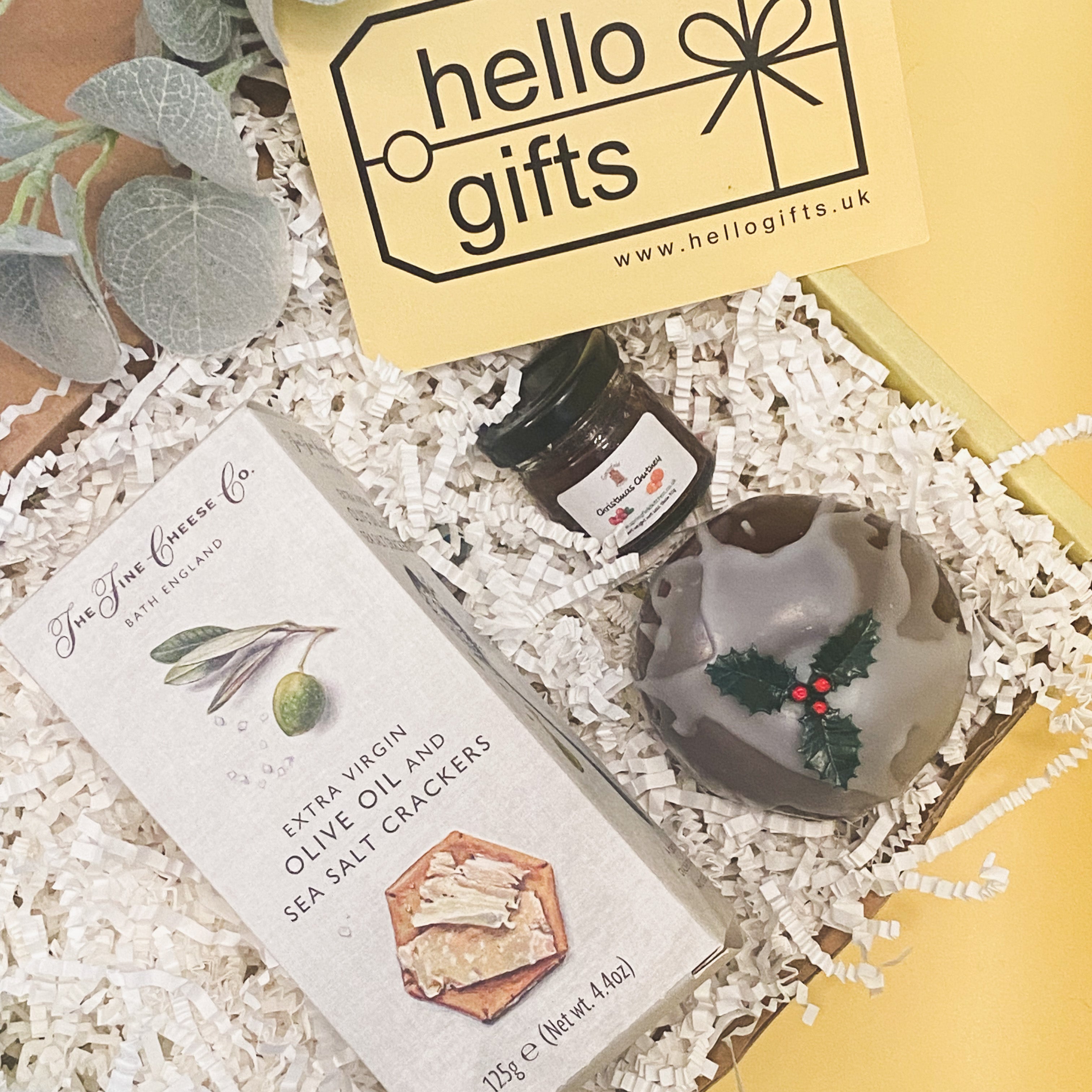 The Christmas Cheese Gift Box