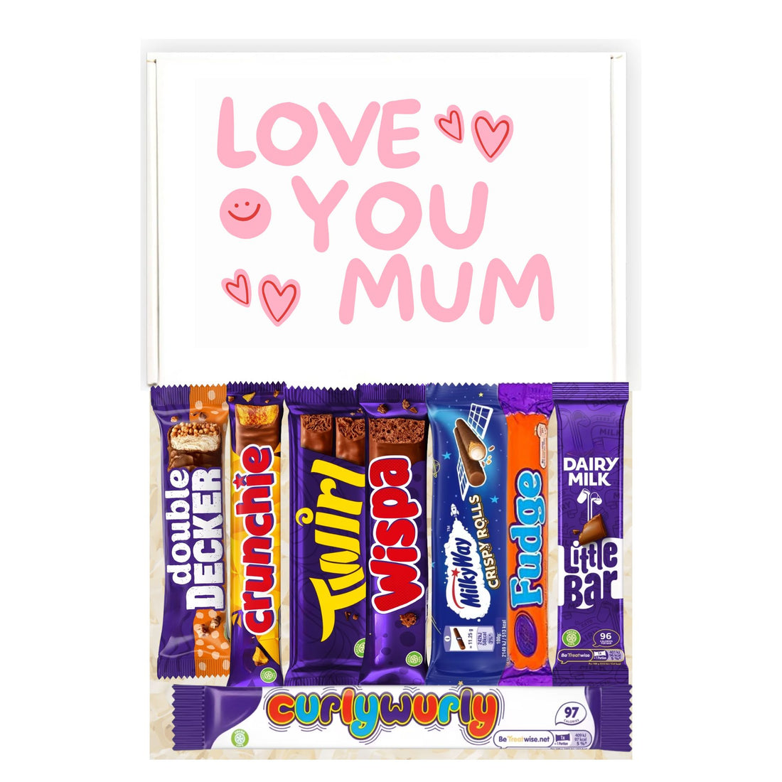 Love You Mum Chocolate Letterbox Gift Box
