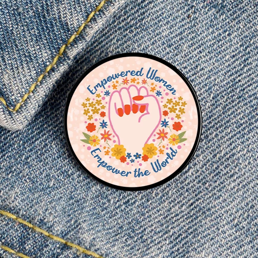 Empowered Women Pin Badge