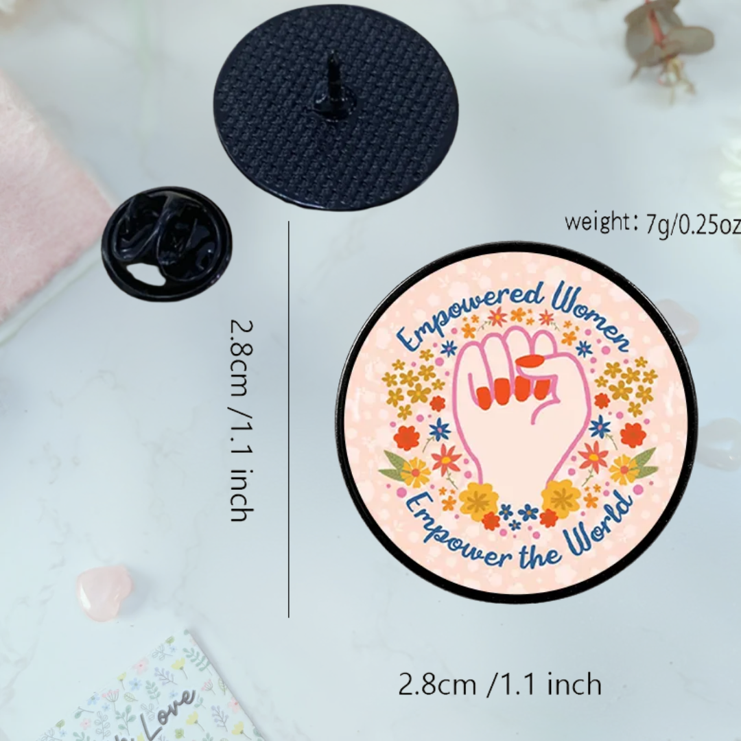 Empowered Women Pin Badge