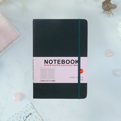 Dark Green Hardcover A5 Notebook