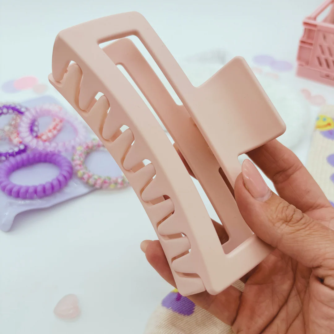 Blush Pink Hair Claw Clip