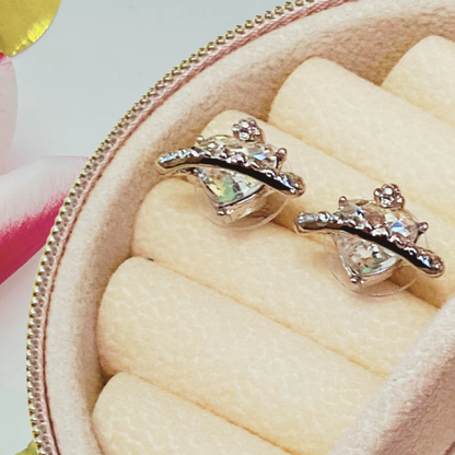 Sparkle Crown Earrings