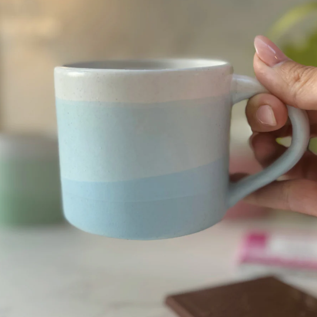 Pastel Blue Ceramic Mug