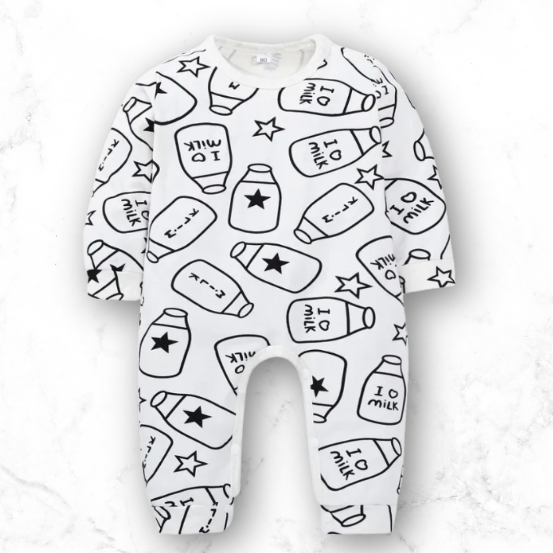 Baby Gro - I Love Milk (0-6+ months)