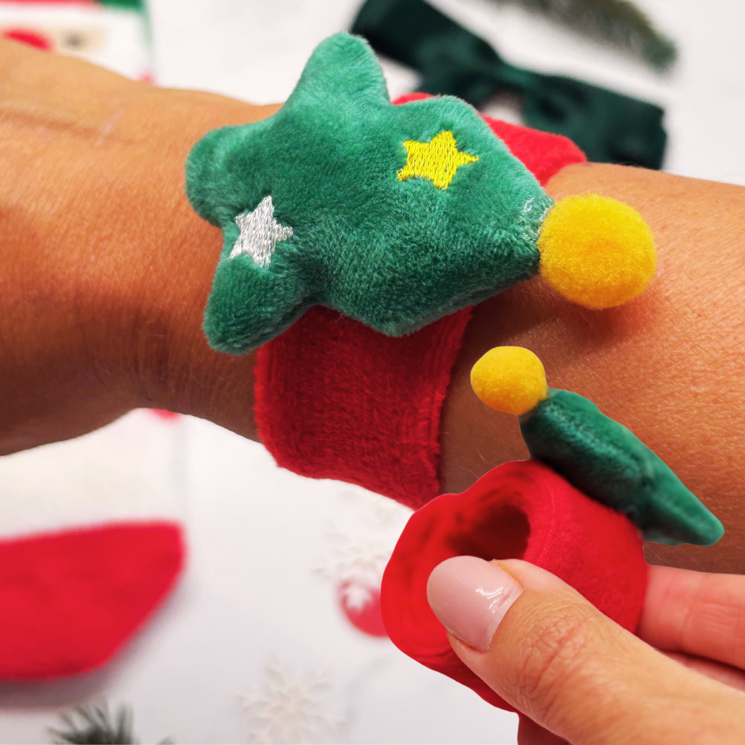 Baby’s First Christmas Gift Box – Snowman Toy, Festive Socks &amp; Snap Band for Baby or Toddler