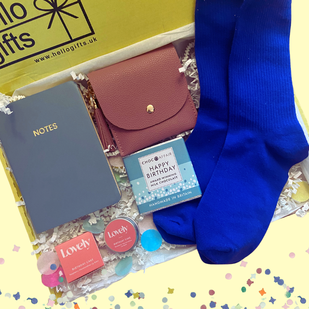 Brilliant Birthday Letterbox Gift - Blue