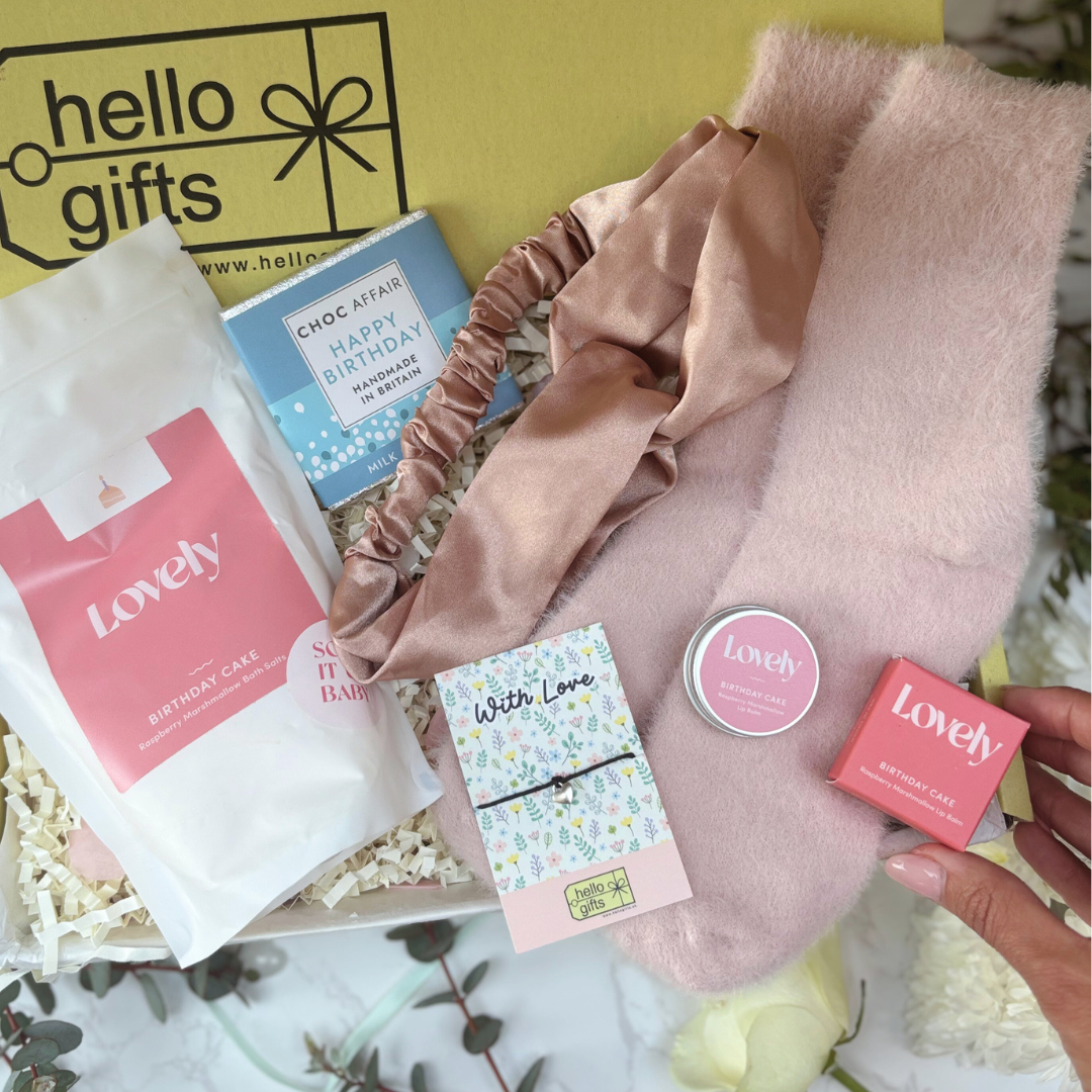 The Happy Birthday Gift Set – Luxury Pamper Gift Box For Her