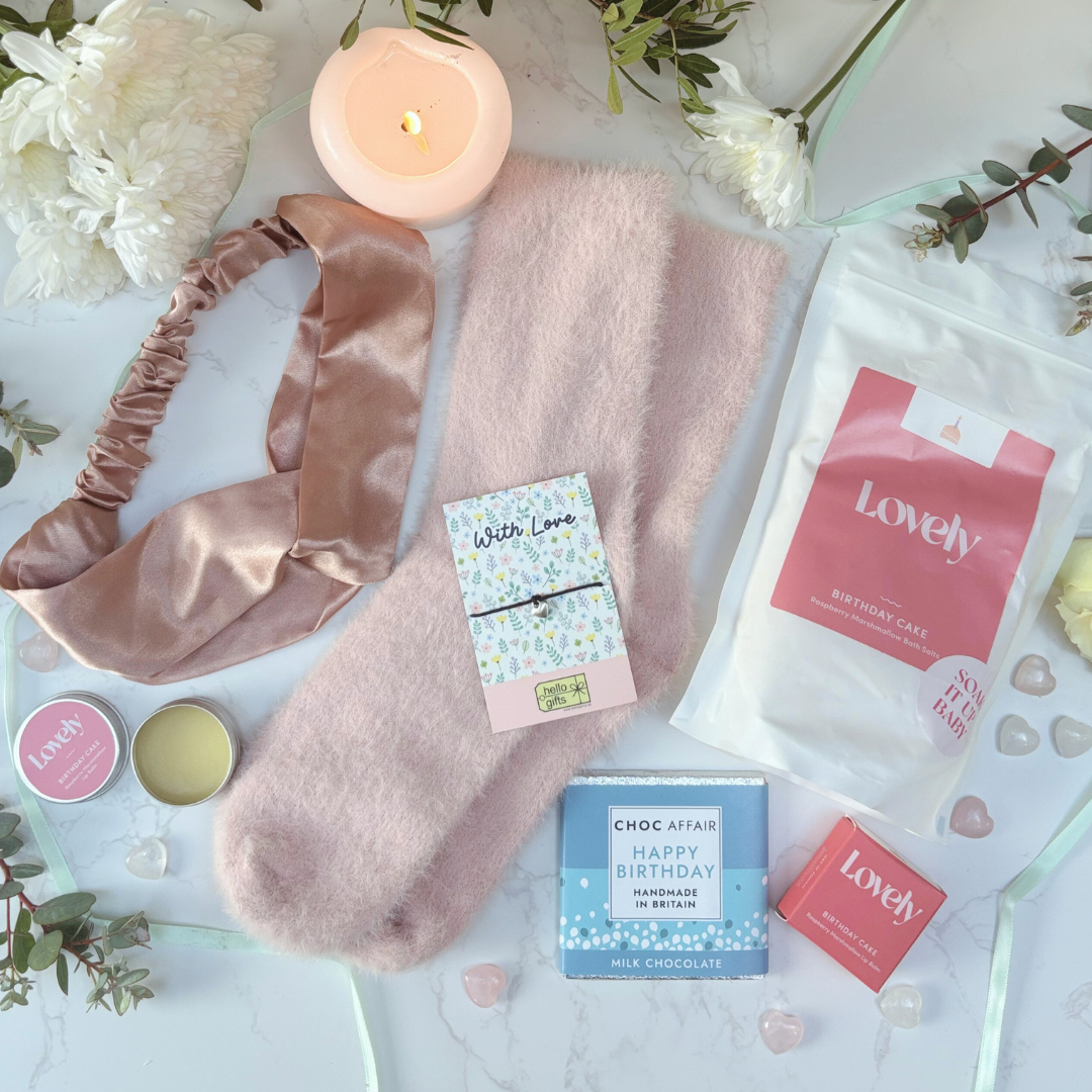 The Happy Birthday Gift Set – Luxury Pamper Gift Box For Her