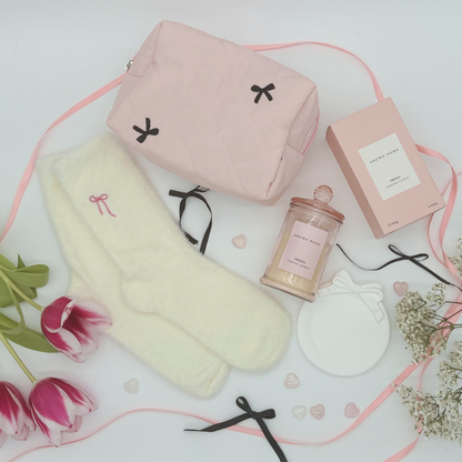 The Beautiful Bow Gift Box Set in Blush Pink - NEW