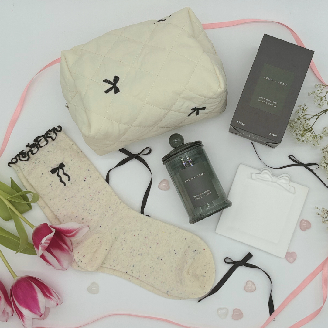 Luxury Cream Bow Gift Set – Birthday, Bridesmaid Or Thank You Gift For Her