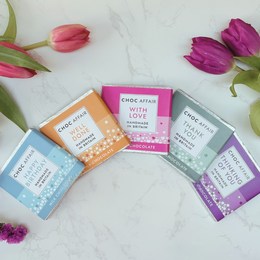 slogan chocolate bars