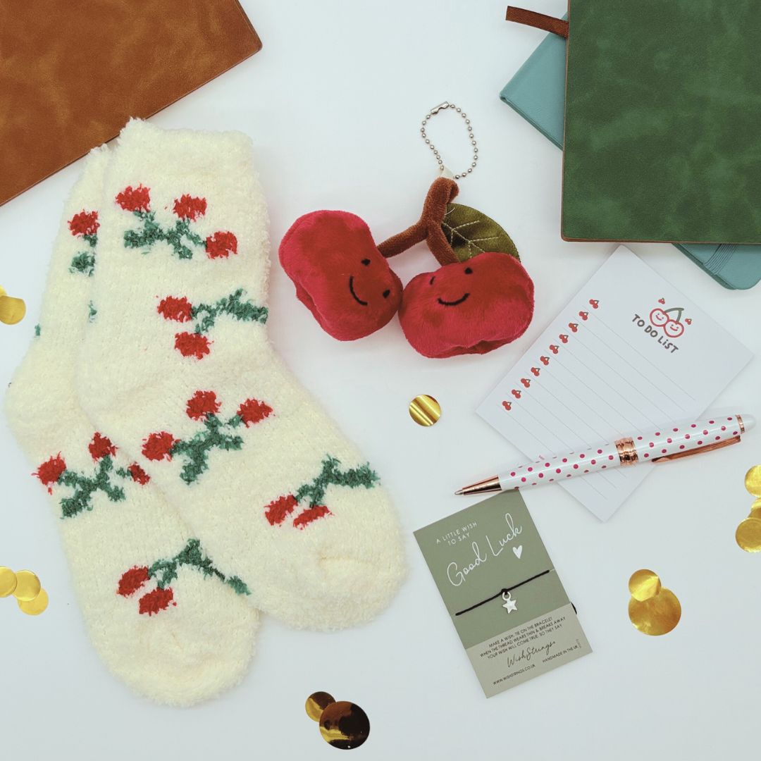 Cherry Good Luck Gift Box – Exam and Revision Care Package