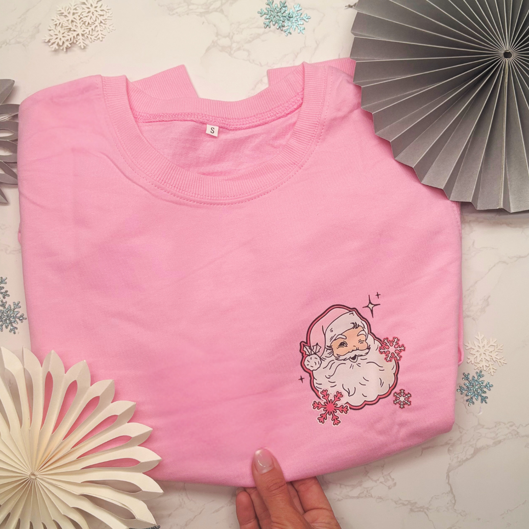 Don’t Stop Believin’ Christmas Jumper Gift Box – Pink Sweatshirt Xmas Present